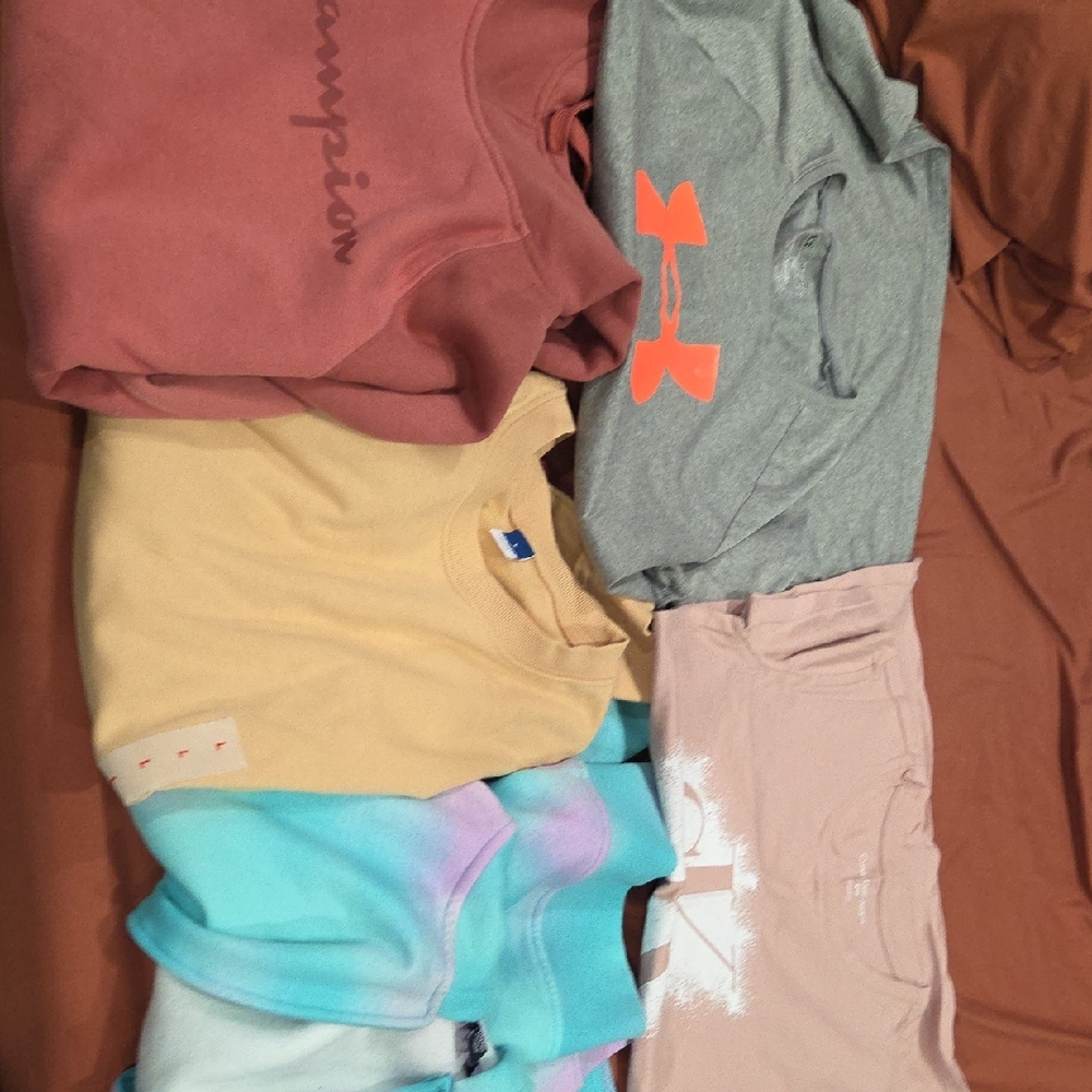 Calvin Klein, Old Navy, Champuon, UA Collection Kids 3SweatshirtS 2 TSHIRTS